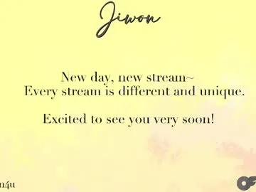 Freechat jiwon4u on Chaturbate