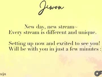 Freechat jiwon4u on Chaturbate