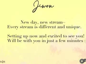 Freechat jiwon4u on Chaturbate