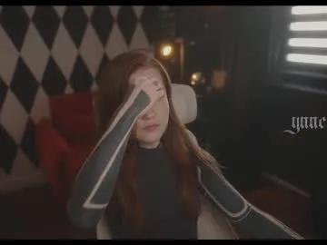 ynnenbrynn —  Hi! lovense is on| /menu on  // GOAL: topless [297 tokens left] #tattoo #redhead #smalltits #twerk #heels