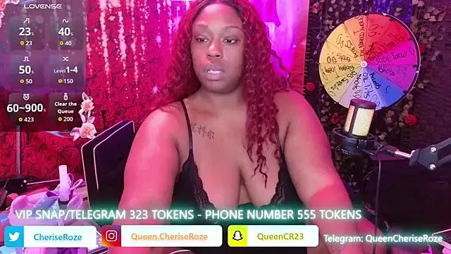 cheriserozequeen on StripChat