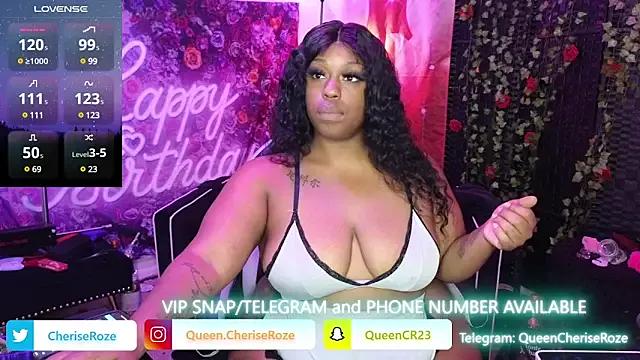 cheriserozequeen on StripChat