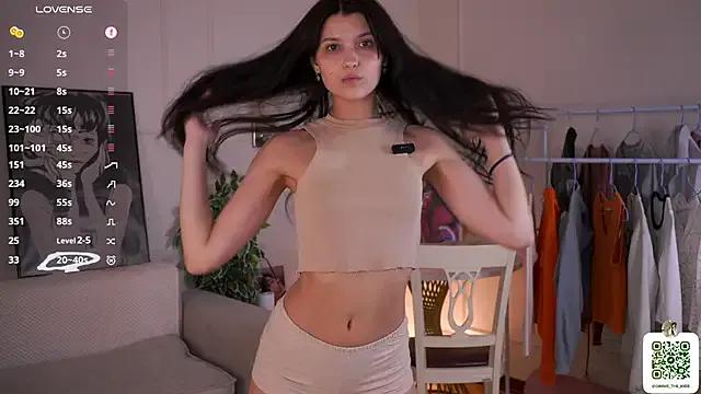 StripChat ErlineDumford is Freechat ErlineDumford — Suck finger close up