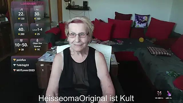 Freechat HeisseomaOriginal on StripChat