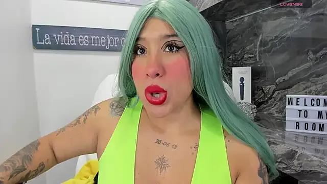miss_danika — sloppy deeptroat whit saliva face