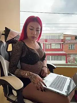 StripChat Scarlett_fiire is Freechat Scarlett_fiire — Cream in my tits + gift in PM