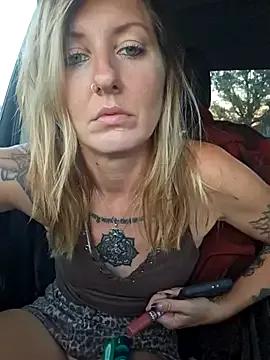 SheIsSomething — Dildo squirt outside public park 