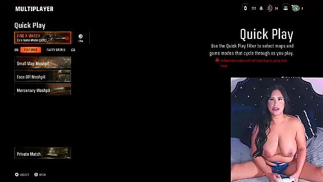 StripChat Skyla_Santana is Freechat Skyla_Santana — Warm Up Tease